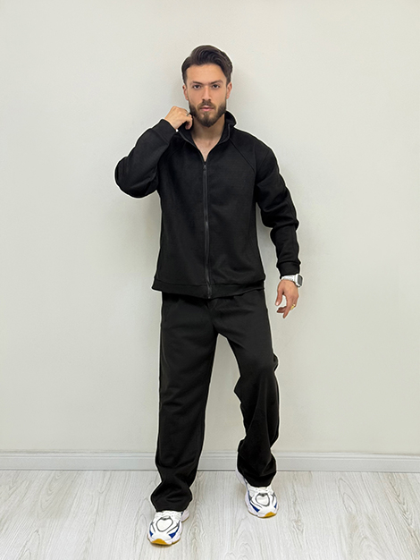 ست تیشرت شلوار زیپی سوییت g