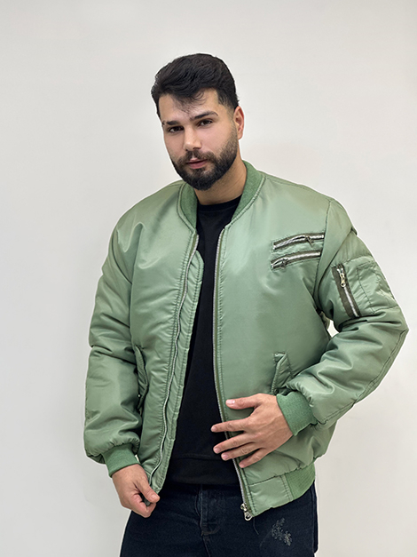 کاپشن خطی مردانه