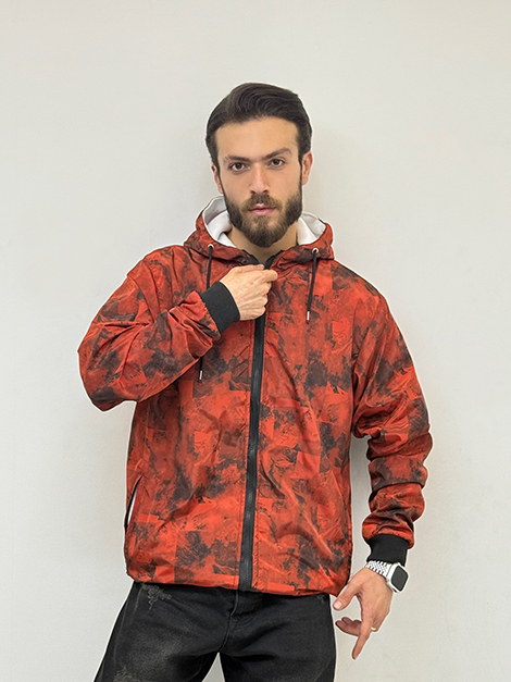 کاپشن بادگیر طرحدار