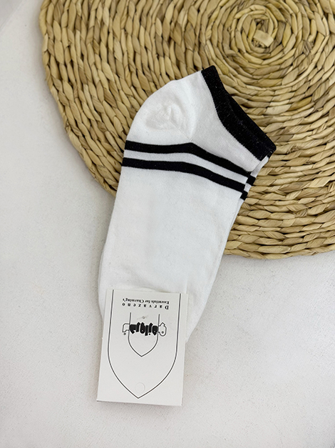 جوراب نخ پنبه (دوخط724)