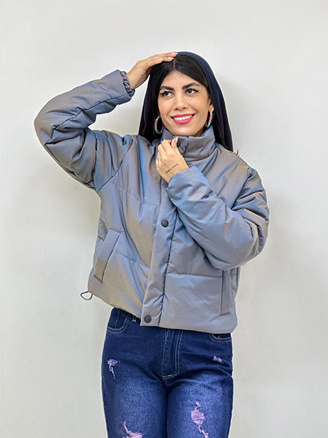 کاپشن کراپ دخترانه قاپکدار g