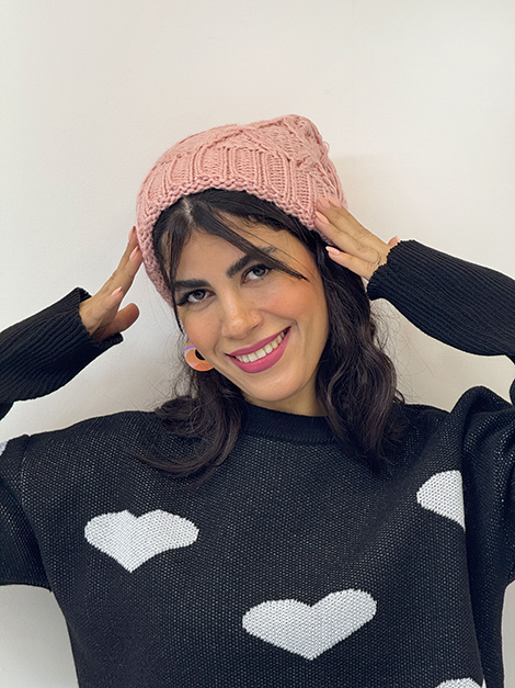 کلاه تک دخترانه 