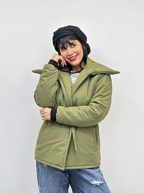 کاپشن مموری کمربندار G