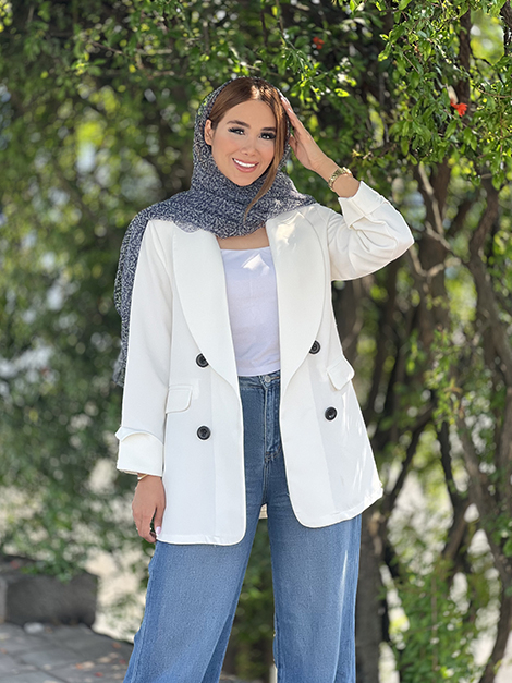 کت مازراتی g ( مانتو 4دکمه)