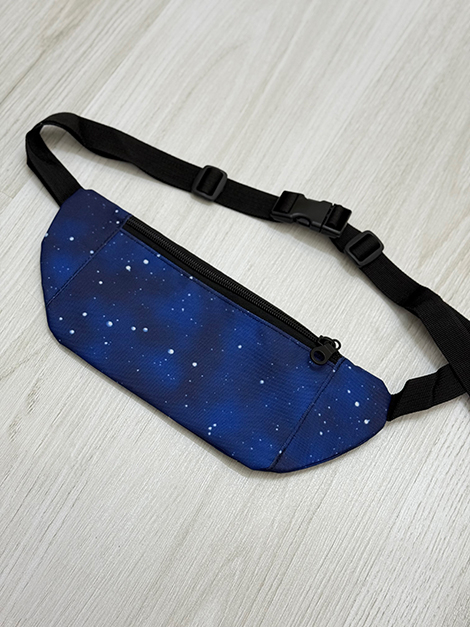 کیف کمری برزنت (طرحدار)