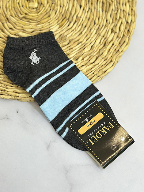 جوراب نخ پنبه  (پلو راه راه)