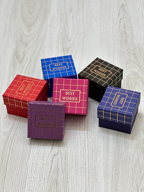 جعبه مربع طلاکوب